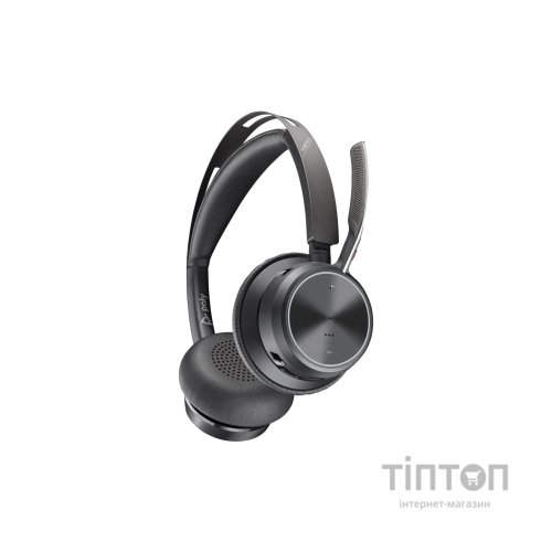 Навушники Poly Voyager Focus 2 USB-A Bluetooth Black (76U46AA)