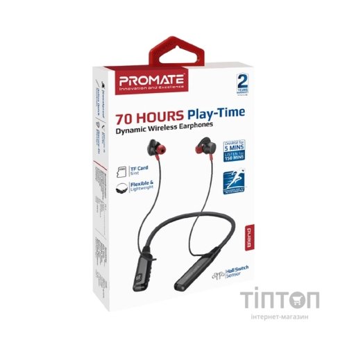 Навушники Promate Blend Black (blend.black)