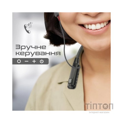 Навушники Promate Blend Black (blend.black)