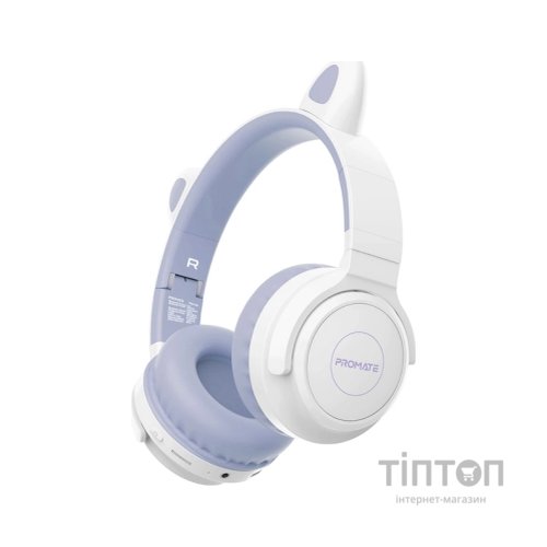 Навушники Promate Panda Lilac (panda.lilac)