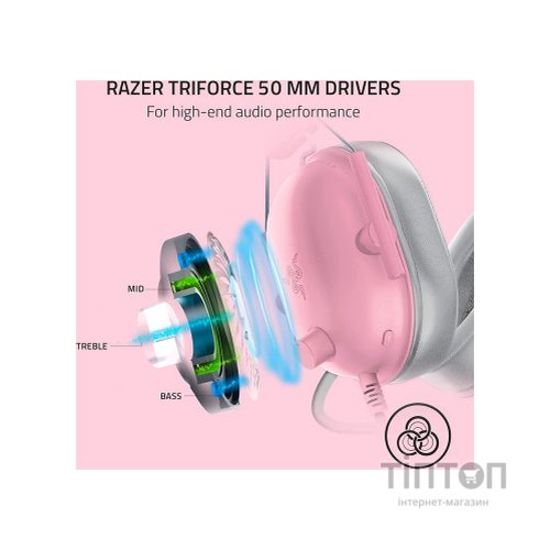 Навушники Razer Blackshark V2 X Quartz (RZ04-03240800-R3M1)