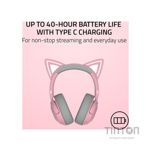 Навушники Razer Kraken Kitty V2 Bluetooth Quartz (RZ04-04860100-R3M1)