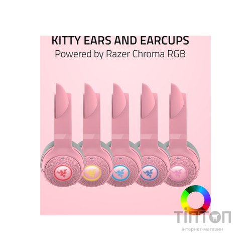 Навушники Razer Kraken Kitty V2 Bluetooth Quartz (RZ04-04860100-R3M1)
