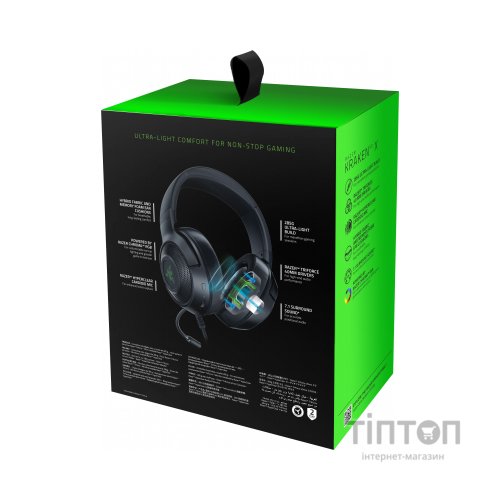 Навушники Razer Kraken V3 X USB Black (RZ04-03750300-R3M1)