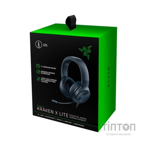 Навушники Razer Kraken X Lite (RZ04-02950100-R381/R3M1)