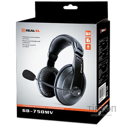 Навушники REAL-EL GD-750MV