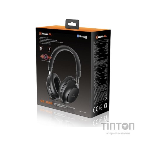 Навушники REAL-EL GD-828 Black
