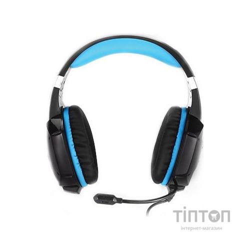 Навушники REAL-EL GDX-7500 black-blue