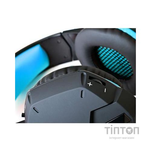 Навушники REAL-EL GDX-7500 black-blue