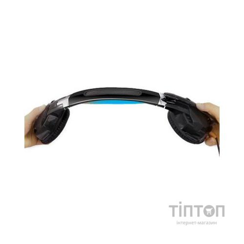 Навушники REAL-EL GDX-7500 black-blue