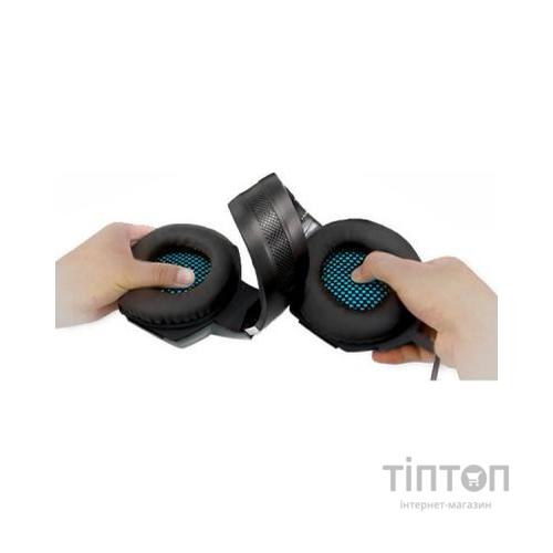 Навушники REAL-EL GDX-7500 black-blue