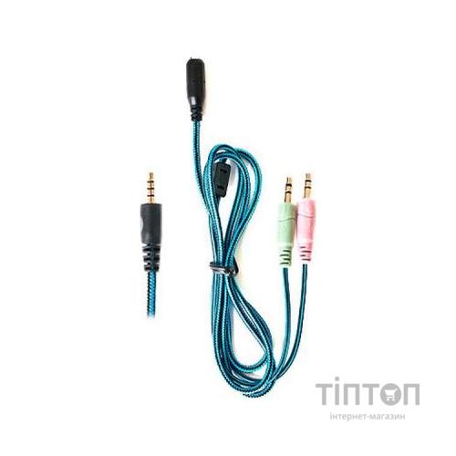 Навушники REAL-EL GDX-7500 black-blue