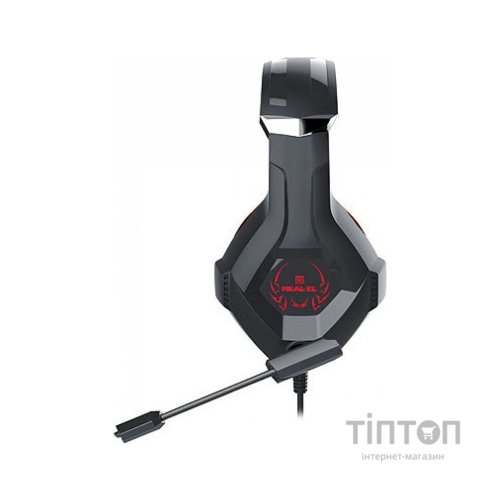 Навушники REAL-EL GDX-7575 Black-Red