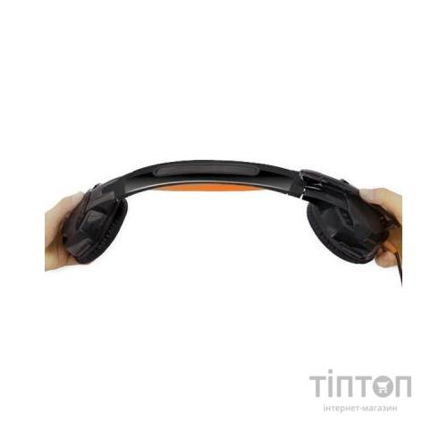 Навушники REAL-EL GDX-7700 SURROUND 7.1 black-orange