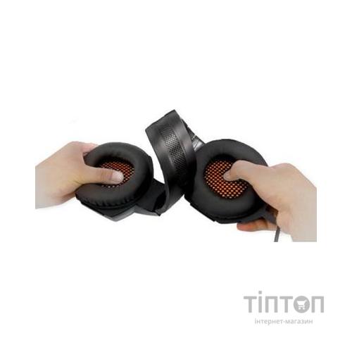 Навушники REAL-EL GDX-7700 SURROUND 7.1 black-orange