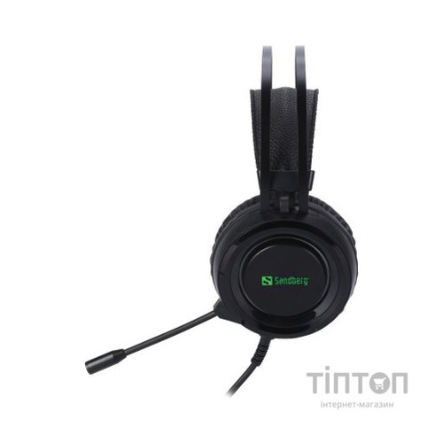 Навушники Sandberg Dominator Headset RGB Black (126-22)