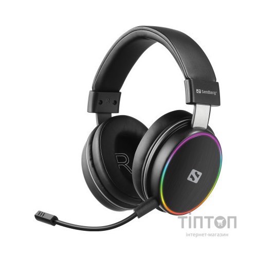 Навушники Sandberg HeroBlaster Bluetooth Led Headset Black (126-42)