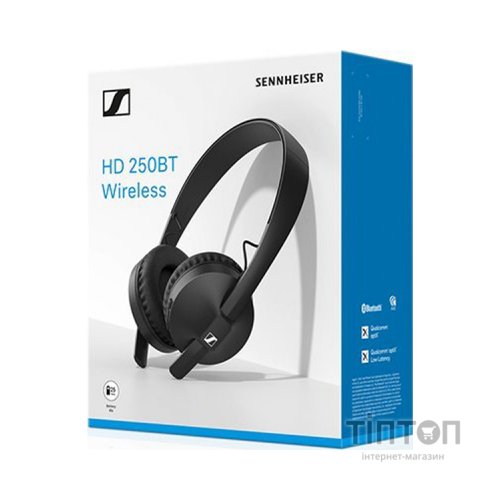 Навушники Sennheiser HD 250 BT Black (508937)