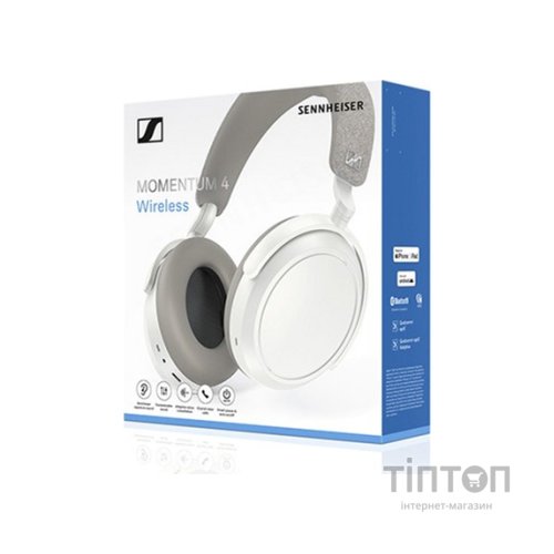 Навушники Sennheiser Momentum 4 Wireless White (509267)