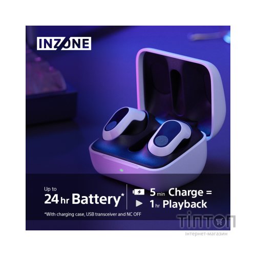 Навушники Sony INZONE Buds White (WFG700NW.CE7)