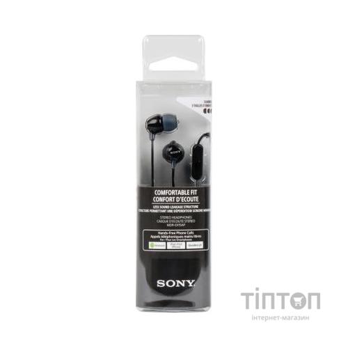 Навушники Sony MDR-EX15AP Black