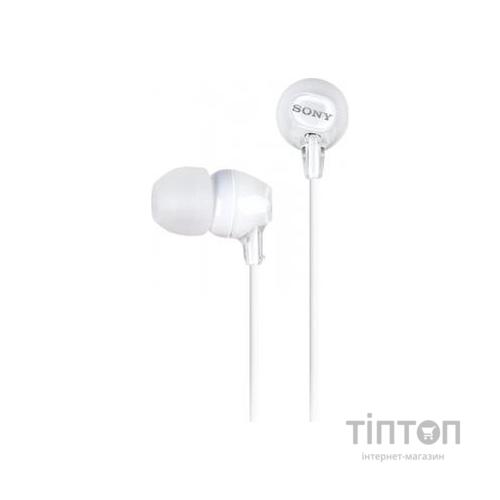 Навушники Sony MDR-EX15AP White