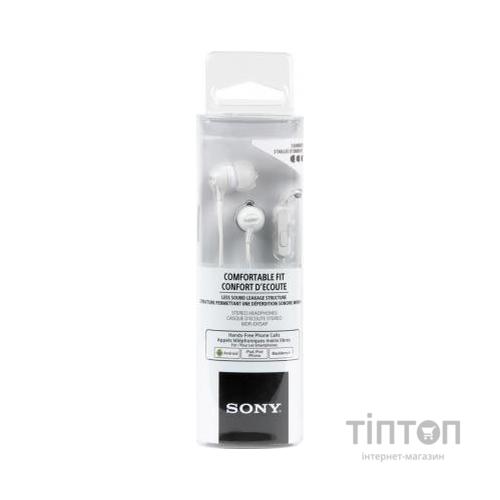 Навушники Sony MDR-EX15AP White