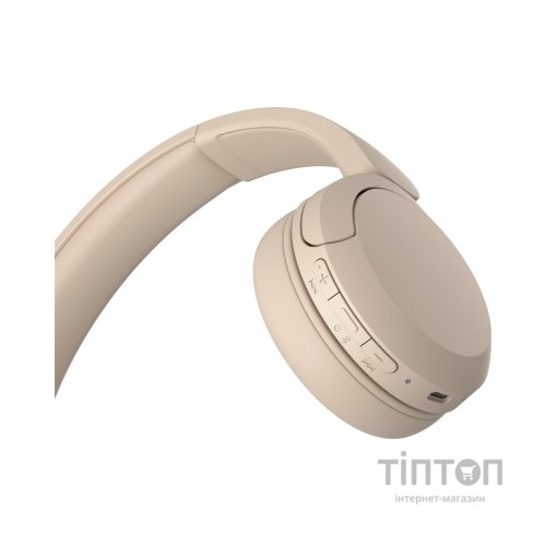Навушники Sony WH-CH520 Wireless Beige (WHCH520C.CE7)