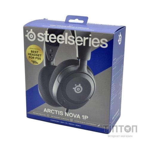 Навушники SteelSeries Arctis Nova 1P Black (61611)