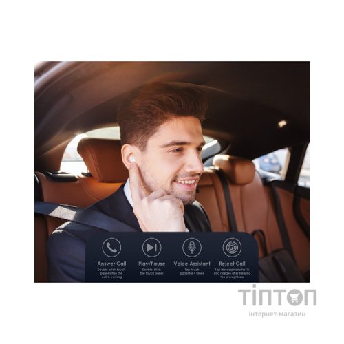 Навушники Tecno Minipods M1 Mono White (4895180759475)