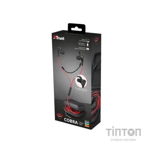 Навушники Trust_акс GXT 408 Cobra Multiplatform 3.5mm RED (23029)