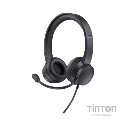 Навушники Trust Ayda PC USB-A Black (25088)