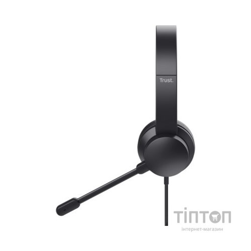 Навушники Trust Ayda PC USB-A Black (25088)