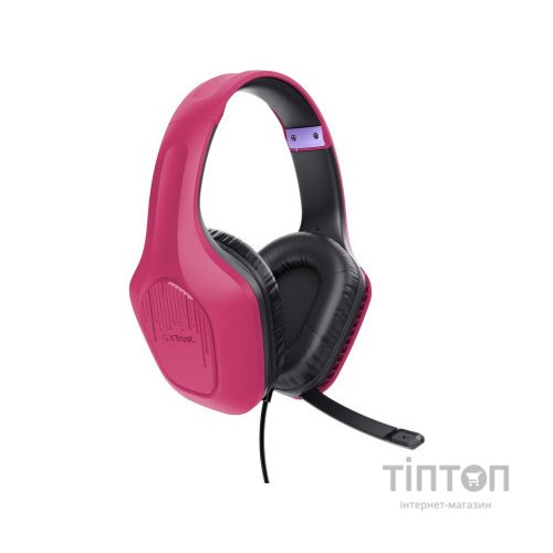 Навушники Trust GXT 415 Zirox 3.5мм Pink (24992)