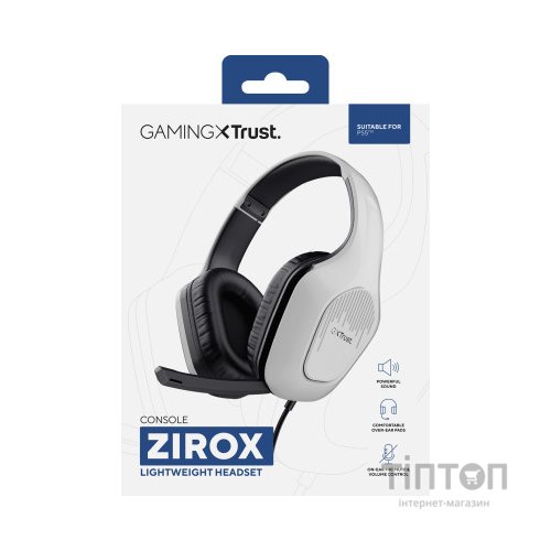 Навушники Trust GXT 415PS Zirox For Playstation White (24993)