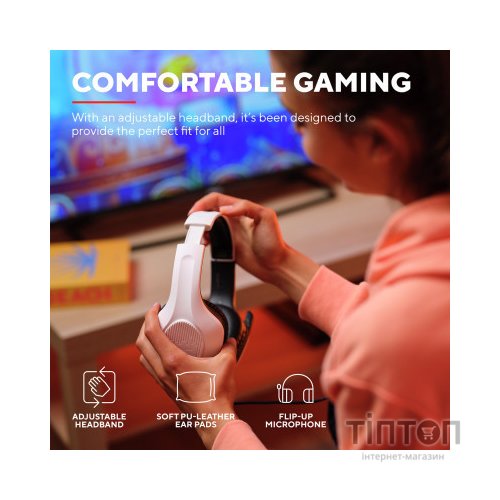 Навушники Trust GXT 415PS Zirox For Playstation White (24993)