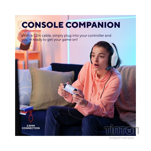 Навушники Trust GXT 415PS Zirox For Playstation White (24993)