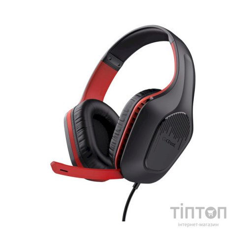 Навушники Trust GXT 415S Zirox 3.5мм Red (24995)