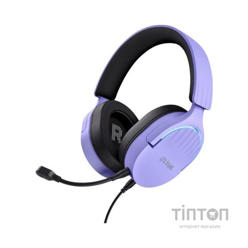 Навушники Trust GXT 490 Fayzo 7.1 USB-A Purple (25303)