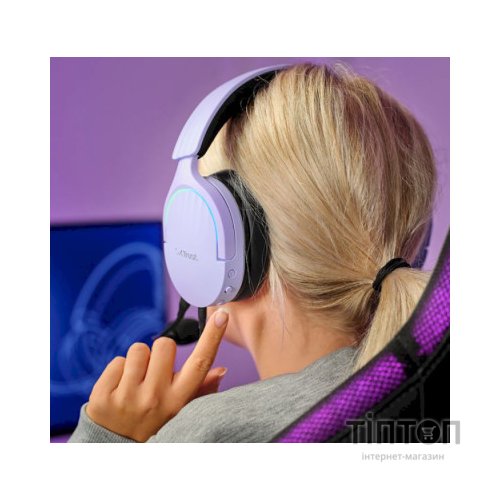 Навушники Trust GXT 490 Fayzo 7.1 USB-A Purple (25303)