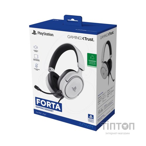Навушники Trust GXT 498 Forta for PS5 White (24716)