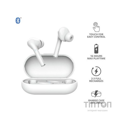 Навушники Trust Nika Touch True Wireless White (23705)