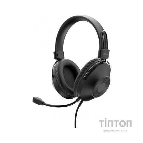 Навушники Trust Ozo Over-Ear USB Headset Black (24132)
