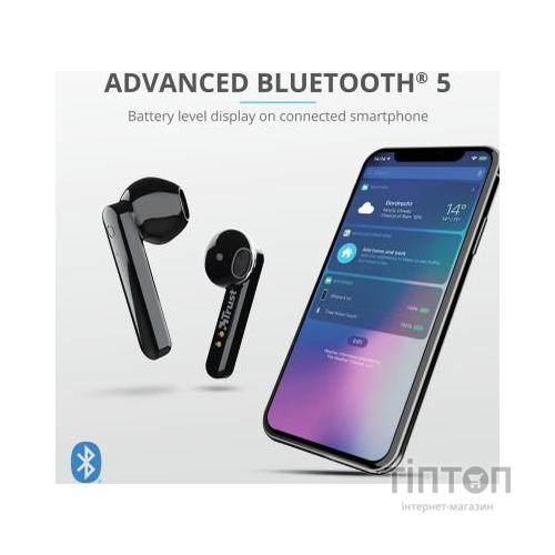 Навушники Trust Primo Touch True Wireless Mic Black (23712)