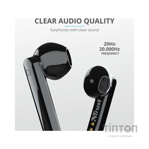 Навушники Trust Primo Touch True Wireless Mic Black (23712)