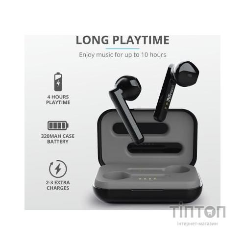 Навушники Trust Primo Touch True Wireless Mic Black (23712)