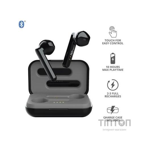 Навушники Trust Primo Touch True Wireless Mic Black (23712)