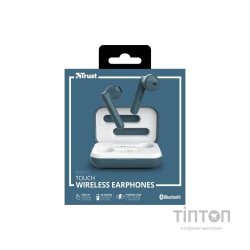 Навушники Trust Primo Touch True Wireless Mic Blue (23780)