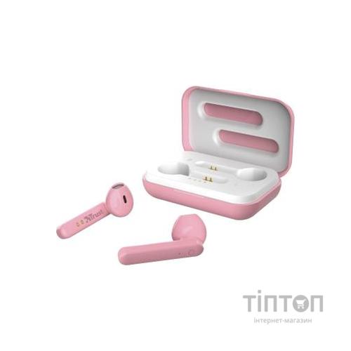 Навушники Trust Primo Touch True Wireless Mic Pink (23782)