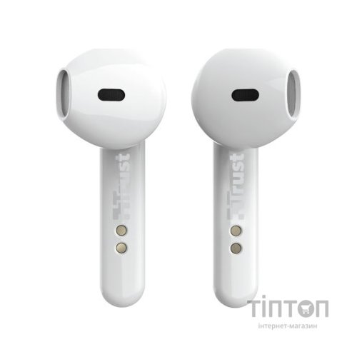 Навушники Trust Primo Touch True Wireless Mic White (23783)